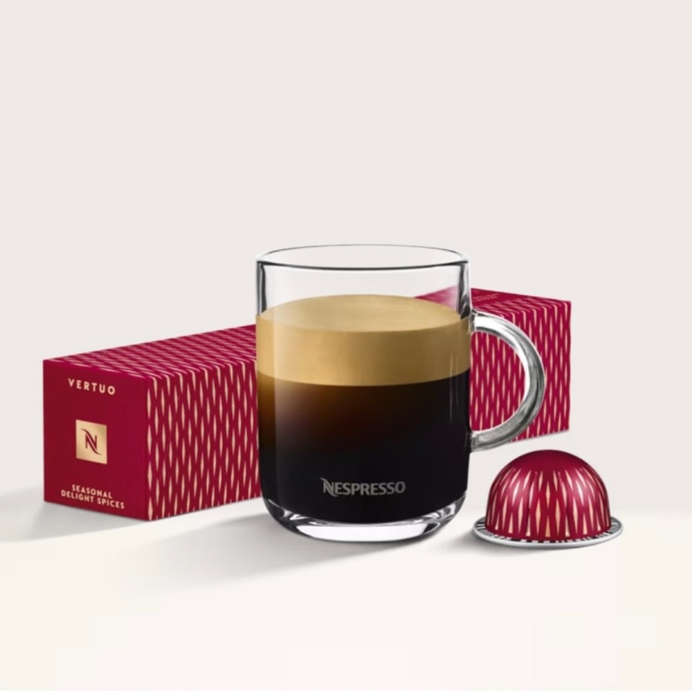 2 Sleeves Nespresso Vertuo Seasonal Delight Spices (20 pods)